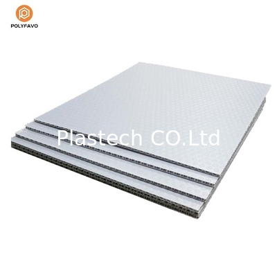 방화 직물 laminated PP Honeycomb 보드 600 ~ 3500gsm 자동차 및 상자