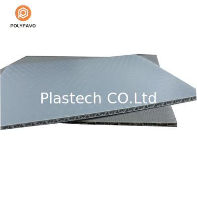 3mm 텍스처 된 꿀집 샌드위치 패널 PP 꿀집 보드 폴리프로필렌 꿀집 패널