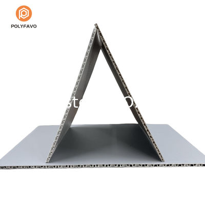 3mm 텍스처 된 꿀집 샌드위치 패널 PP 꿀집 보드 폴리프로필렌 꿀집 패널