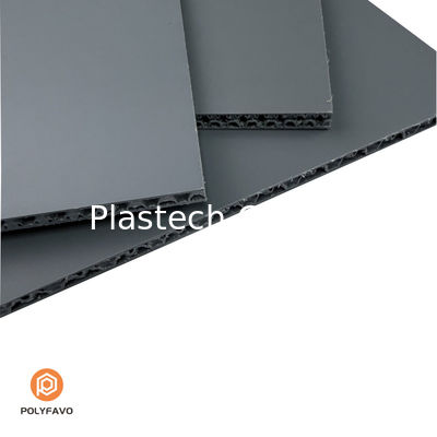 FR 2.7 - 30mm PP 꿀집 패널 플라스틱 샌드위치 꿀집 판
