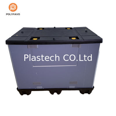 물류 전송을 위한 PP 꿀집 포장 상자 HDPE 팔레트 수갑 상자