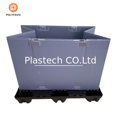 물류 전송을 위한 PP 꿀집 포장 상자 HDPE 팔레트 수갑 상자