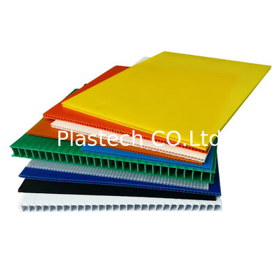 다채로운 PP 홀보드 PP 플라스틱 코러브 플라스틱 바닥 보호 시트