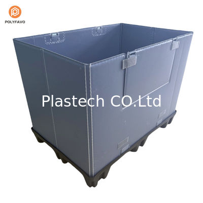 내구성 HDPE 저장 컨테이너 상자 플라스틱 사용자 지정 포장 상자
