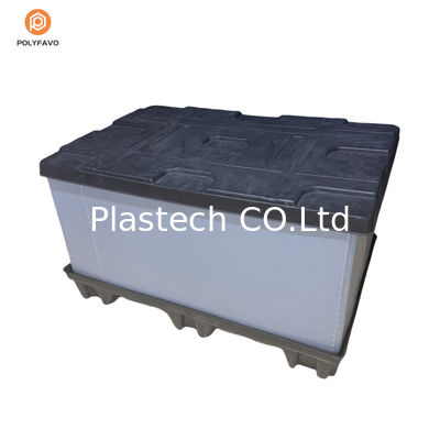 내구성 HDPE 저장 컨테이너 상자 플라스틱 사용자 지정 포장 상자