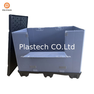 내구성 HDPE 저장 컨테이너 상자 플라스틱 사용자 지정 포장 상자