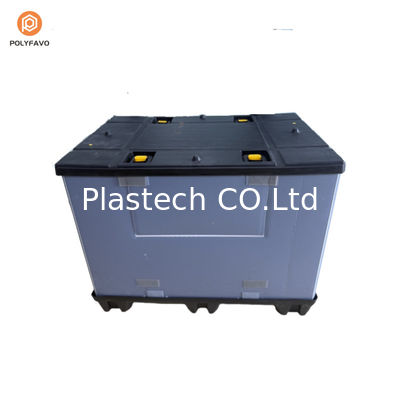 내구성 HDPE 저장 컨테이너 상자 플라스틱 사용자 지정 포장 상자
