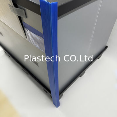 검은색 간판 PP 중공 보호 코너 플라스틱 코너 (벽용)