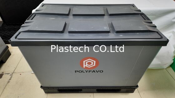 1200x800mm PP 꿀집 접이식 컨테이너 접이식 환원 가능한 팔렛 박스