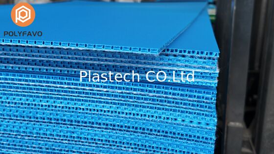 5mm Plastic Flooring protection Board PP Honeycomb Board Temporary Floor Protection