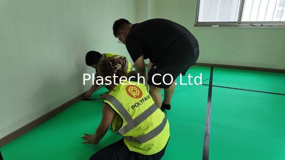 5mm 충격 보드 폴리프로필렌 플라스틱 바닥 바닥 보호 건설자 바닥 보호