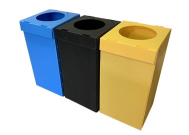 폐기물 궤 Foldable PP 물결 모양 상자 재생